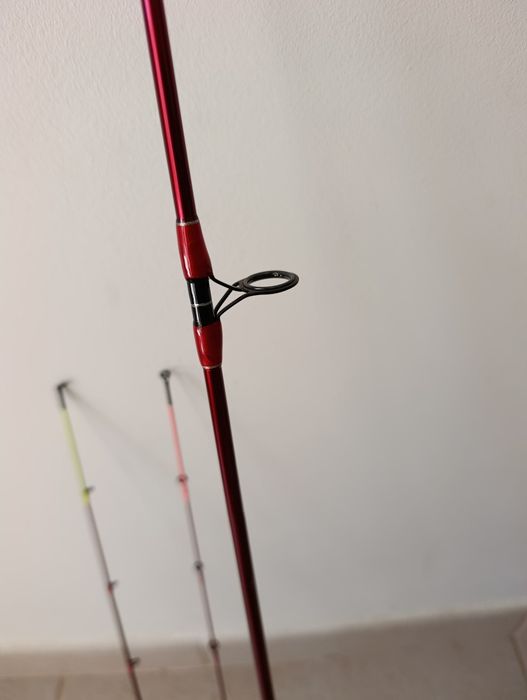 Cana pesca embarcada Hiro MK3 2.50 m + chumbadas