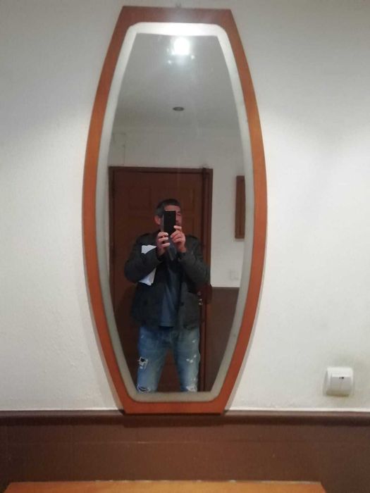 Móvel de hall de entrada com espelho