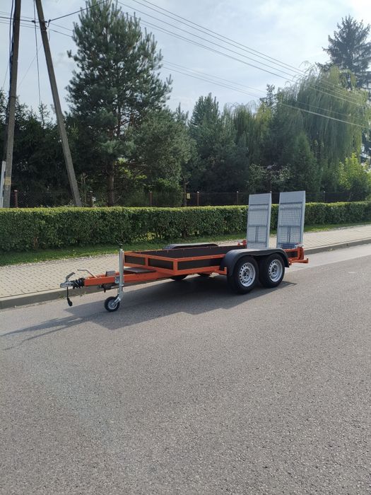 DMC 2000 kg. BAOS mocna przyczepa pod minikoparkę