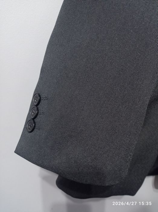 Garnitur XL xxl komplet marynarka spodnie w kant C&A vintage avant garde