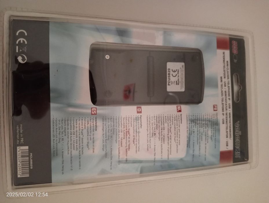 Acessorio com USB teclado numerico