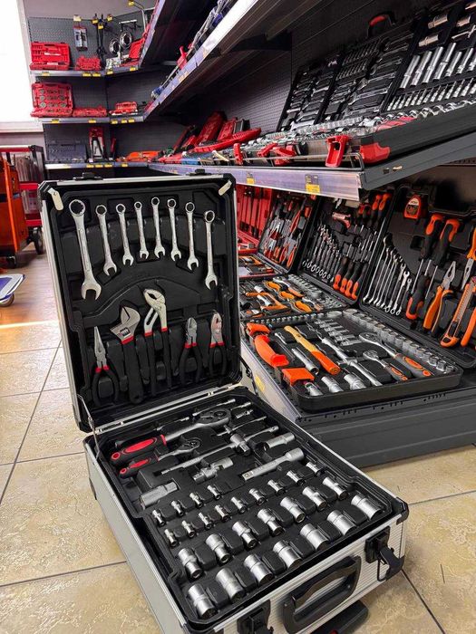 Набір інструментів сталь 188 ел KD314 універсальний набір головок