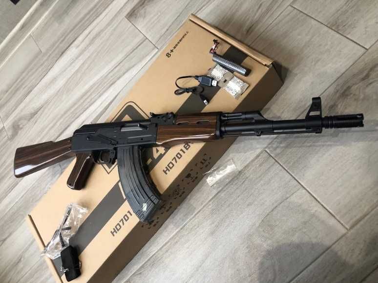 Профессиональный игрушечный автомат Орбиган АК-74 / АК-47  на орбизах