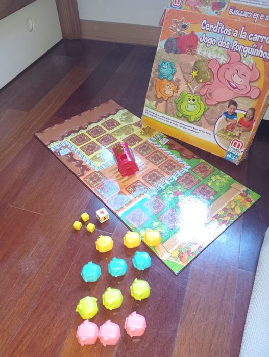 jogos de tabuleiro infantil - Jogo porquinhos