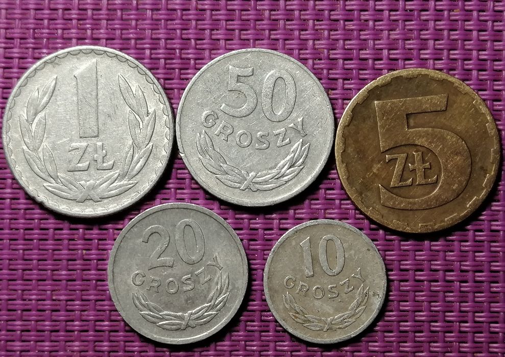 Monety z czasów PRL u