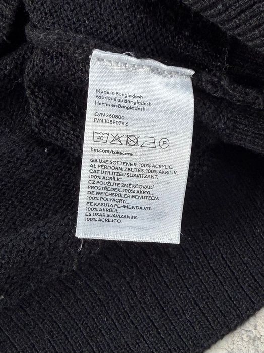 Czarny Sweter Nirvana Big Logo