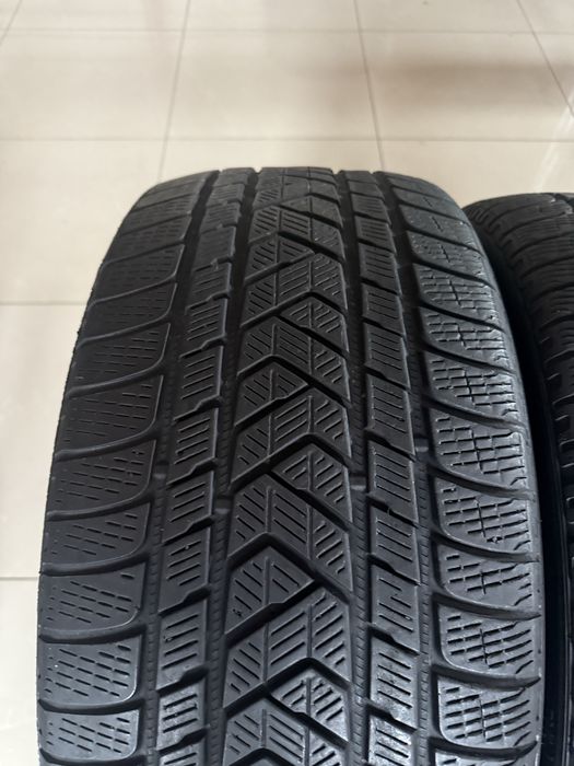 Шини зимові різноширокі 295/35/21 265/40/21 Pirelli зимние шины