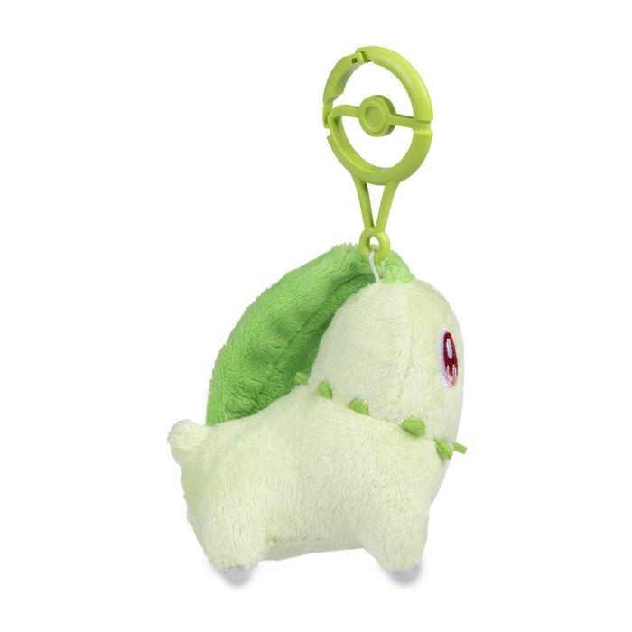 Peluche porta-chaves Pokémon Chikorita - selado