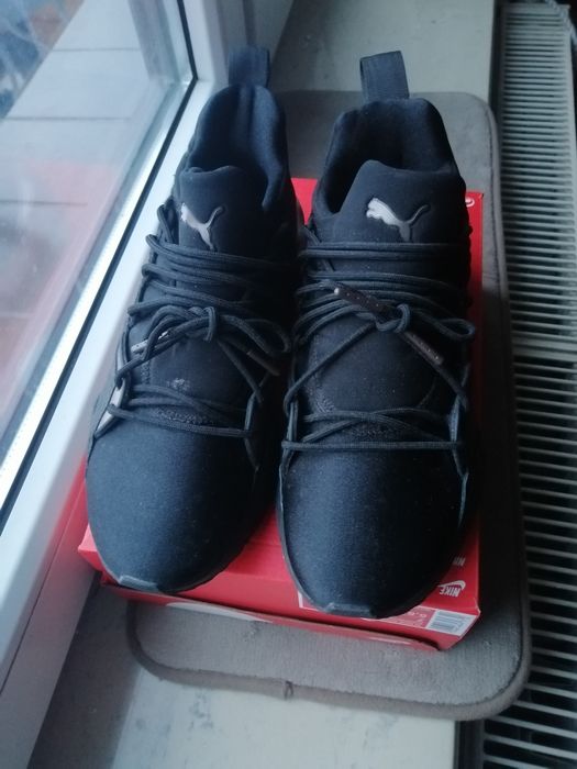 Puma damskie czarne adidasy r. 37