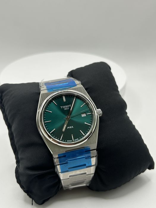 Nowy Zegarek tissot prx quartz - Green dial , Full set