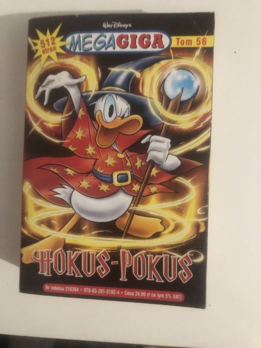Kaczor Donalds komiks „Hokus Pokus”