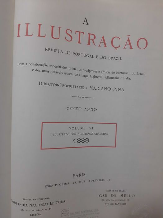 A Illustração Revista Universal 1889