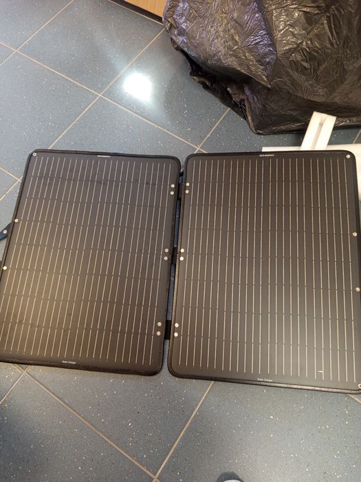 Nowy Panel Solarny 100W ECO-WORTHY | Składany | Do Stacji Zasilania / Kampera