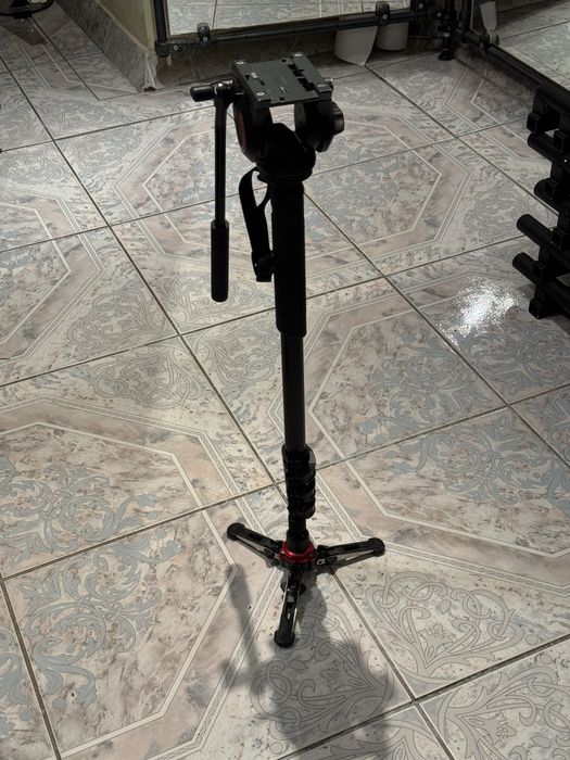 Monopod manfrotto mvmxpro500 z głowicą wideo