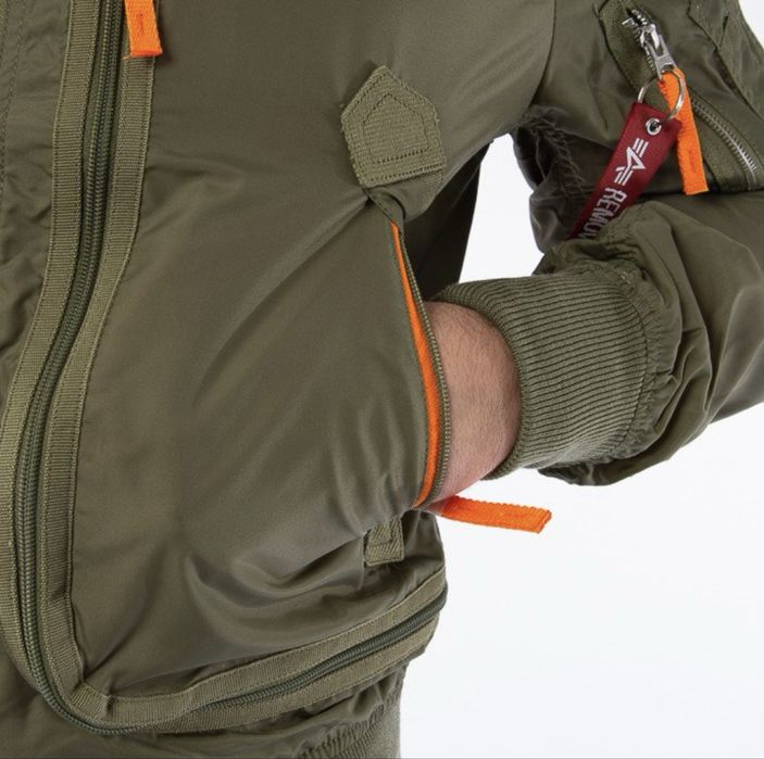 Męska Kurtka Alpha Industries Wing M Flyers Unikat Nowa 639 zł !