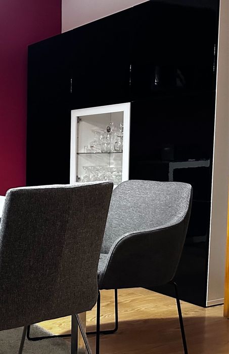 8 Portas Lacadas pretas  - Porta, brilh preto, 60x64 cm - IKEA