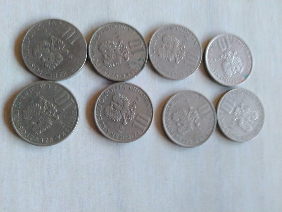 Moneta 10zł z 1975r  do 8 Adam Mickiewicz Bolesław Prus