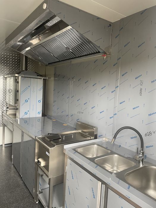 Przyczepa gastronomiczna - kurczak z rożna