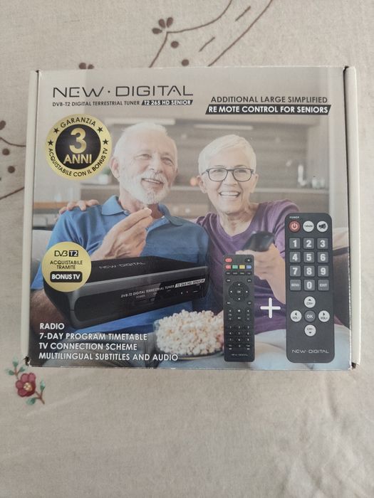 Sintonizador TDT novo