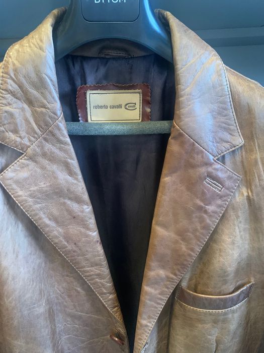 Męska Marynarka / Kurtka Vintage Roberto Cavalli