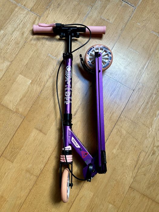 OXELO Trotinetes com Travão e Suspensão 6-9 anos