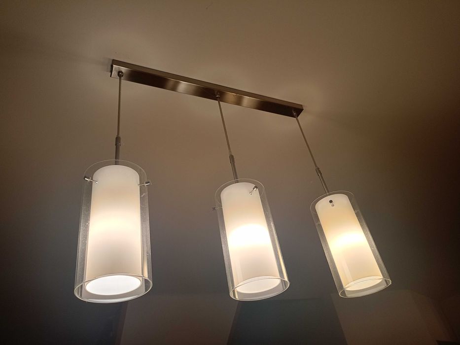 Lampa wisząca Alfa bolt potrójna dwie sztuki