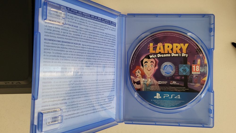Jogo Larry - Wet Dreams Don't Dry (PS4) - Como novo
