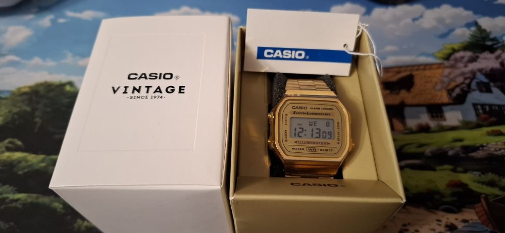 Zegarek Casio A168WG-9EF