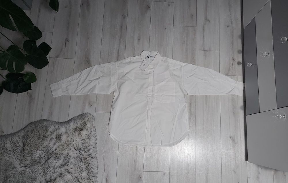 Koszula oversize biała - Stradivarius