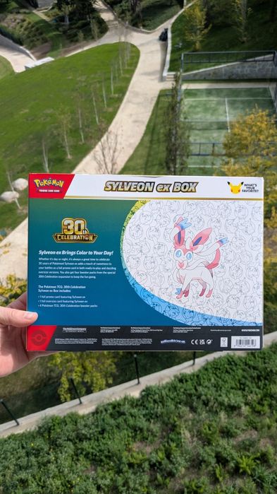 Pokémon TCG: 30th Celebration Sylveon Ex Box