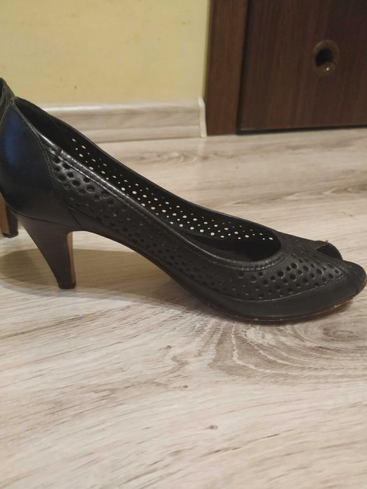 Buty damskie skórzane