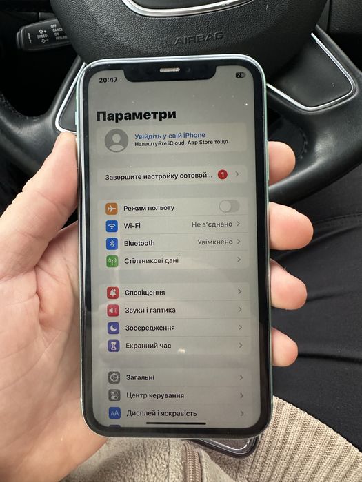 ІPhone 11  , салатовий , Р- сімка