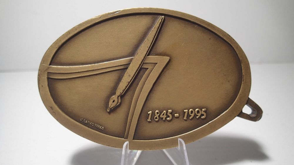 Placa em Bronze Eça de Queiroz