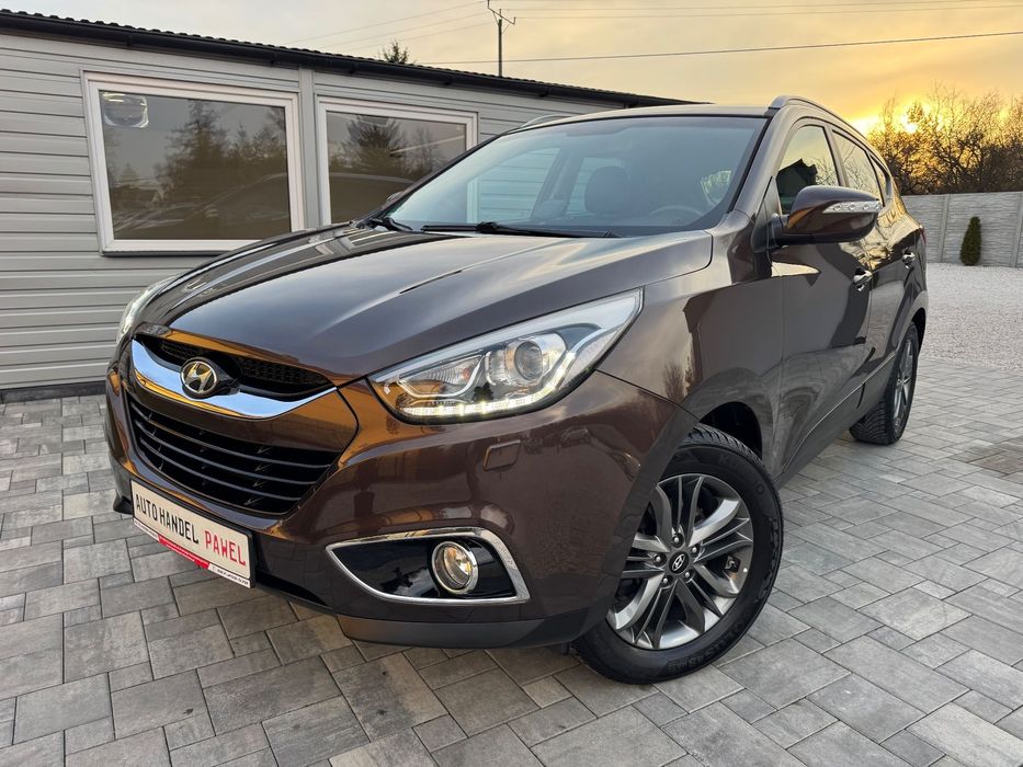 Hyundai ix35 Xenon ledy Serwisowany oryginalny lakier