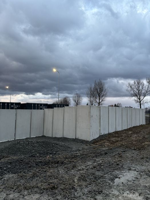 Elki betonowe bloki mury oporowe ukladanie skał płoty betonowe skarpy