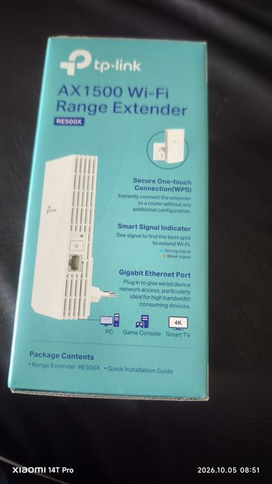 TPlink RE 500X COMO NOVO