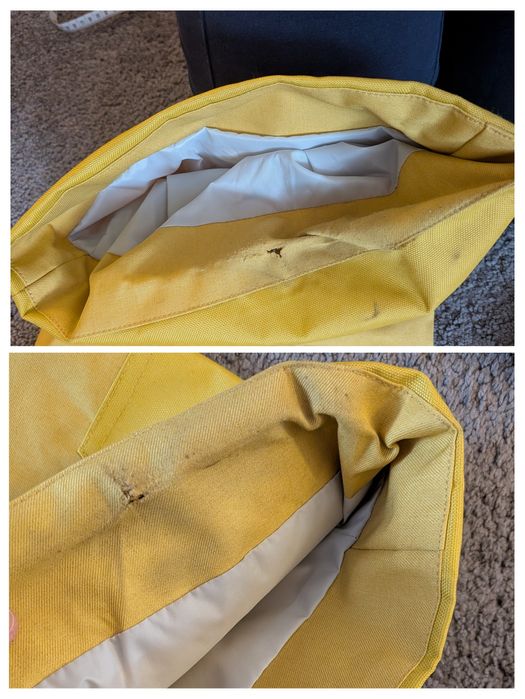 Spodnie XXL 2XL snowboardowe narciarskie męskie wedze  Decathlon żółte