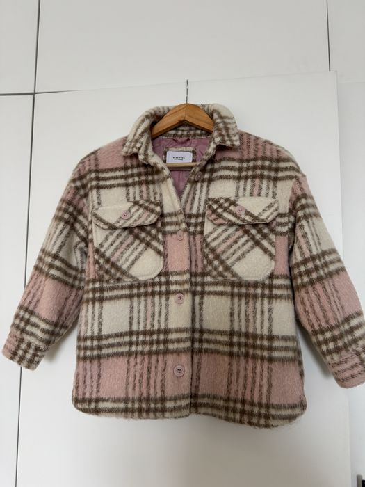 Тепла куртка сорочка в клітинку reservered