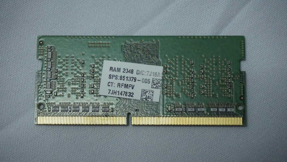 Kit RAM DDR4 Notebook | 6GB (4GB Samsung + 2GB SK Hynix) | 2133MHz | Testado