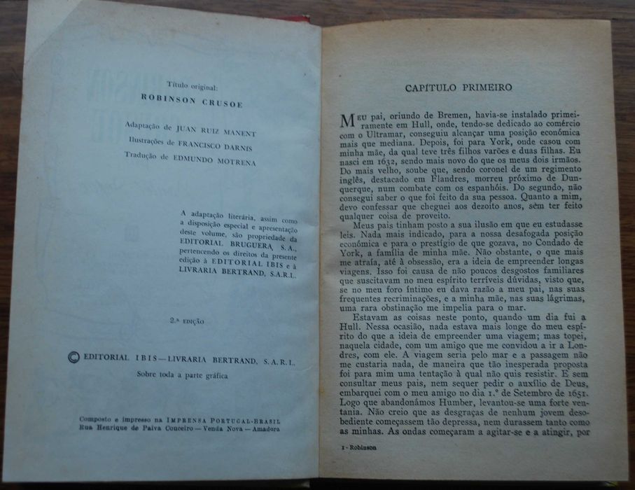 Robinson Crusoe de Daniel Defoe