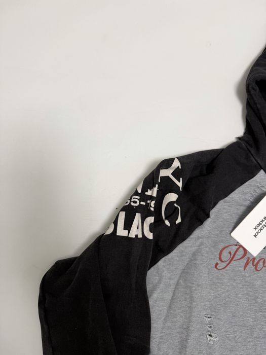 зипка худи зип худи PROTOCOL INDEX grey zip project gr acne studios balenciaga rick owens
