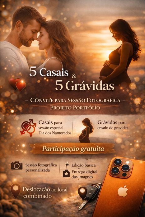 Convite para Sessão Fotográfica