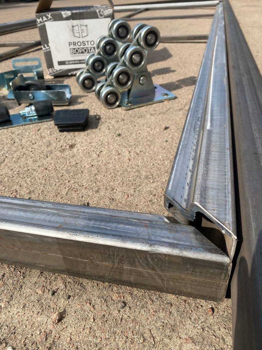 Комплект откатных ворот свари сам,КСС,Откатные ворота