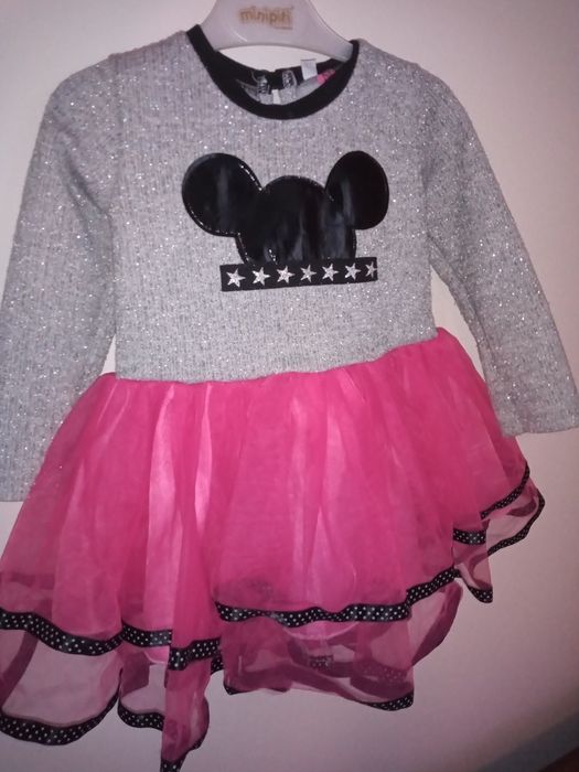 Sukienka tiul r.92 myszka Minnie