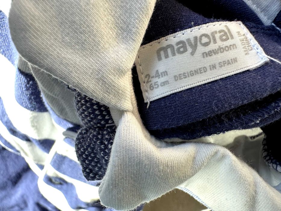 Mayoral Elegancki Pajacyk dla chłopca (65cm)