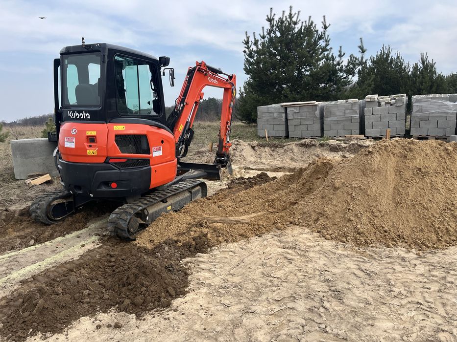 Послуги міні-екскаватора