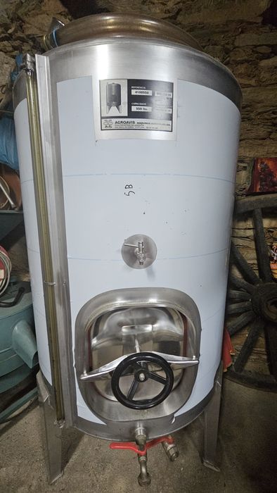 Cuba aço inox para vinho 550l nova