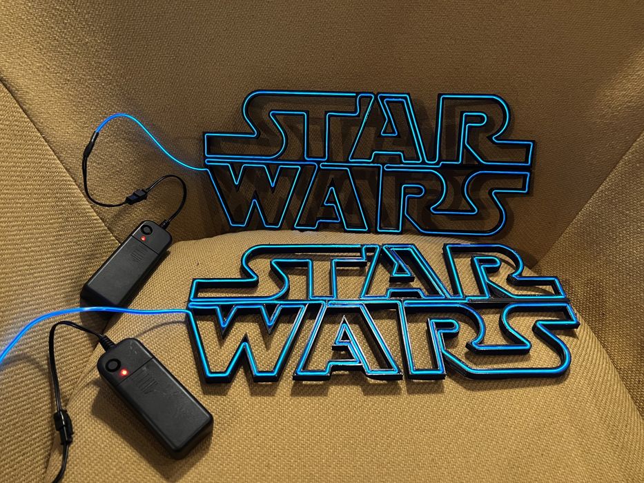 STAR WARS neon LED, Drut EL,
