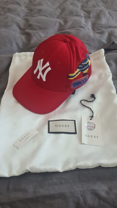 Czapka Gucci NY / MLB komplet