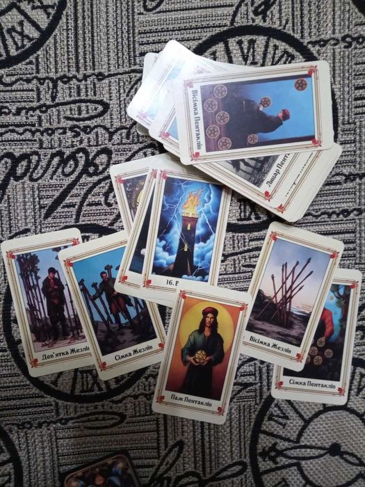 Карти карты Strateg Таро Taro tarot 78 шт/уп для ворожіння гадания